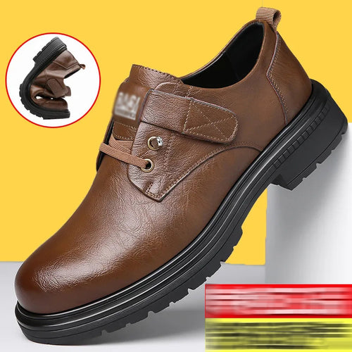 Herren Modische Schnürschuhe aus Leder EB