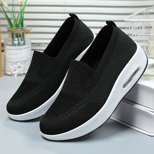 Damen Luftige Slip-On Sneakers mit innovativer Dämpfungstechnologie EB