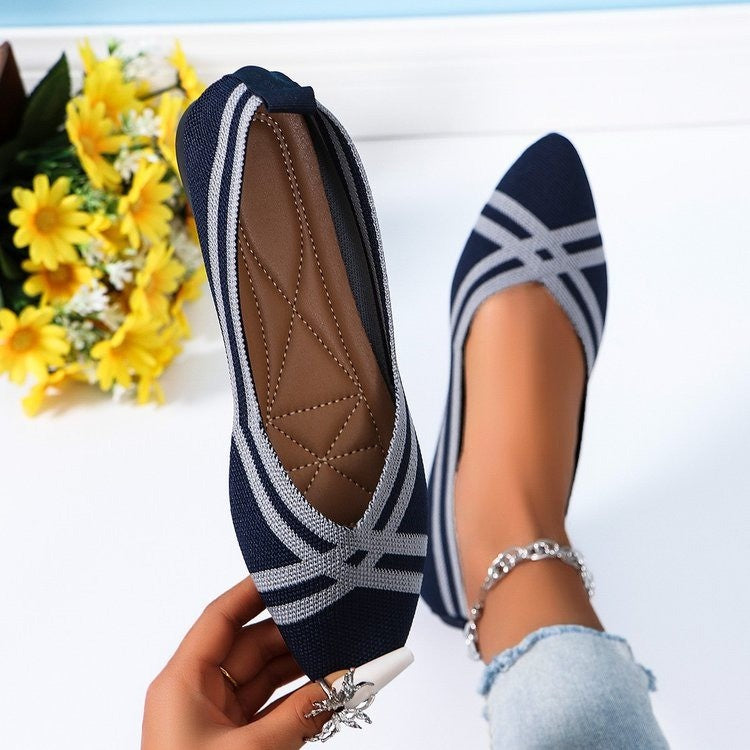 Damen Elegante und stilvolle Ballerinas EB