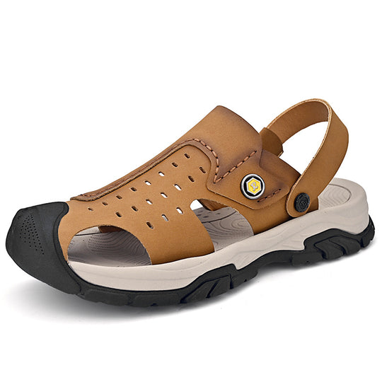 Herren Sandalen mit atmungsaktivem Design und rutschfester Sohle EB