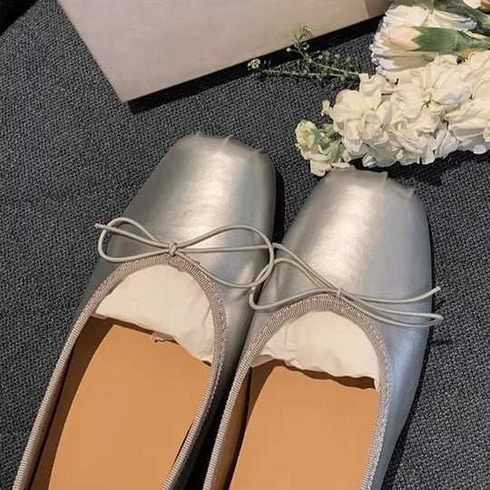 Damen Komfortable und stilvolle Ballerinas EB