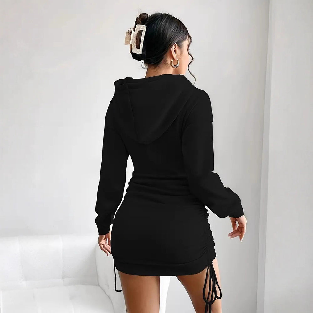 Damen Hoodie-Kleid EB
