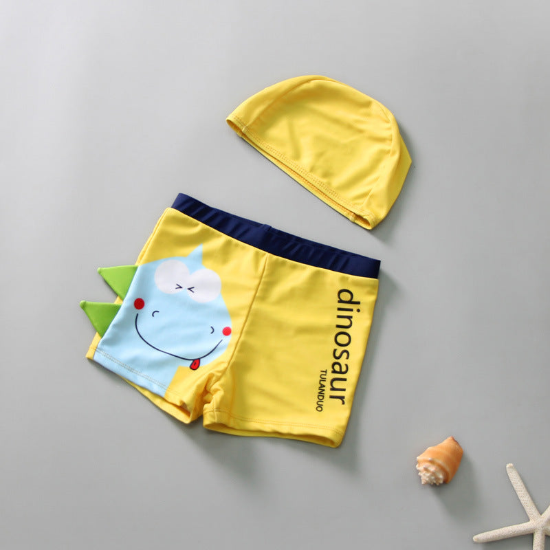 Jungen Schwimmshorts mit Dinosaurier-Motiv EB