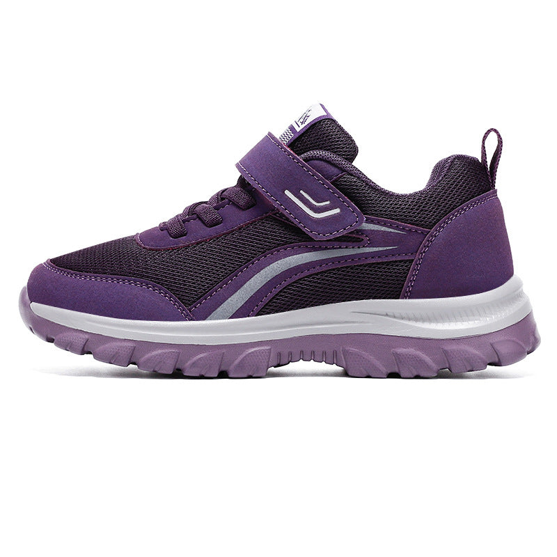 Damen Sportschuhe mit verstellbarem Klettverschluss und atmungsaktiver Oberflächenstruktur EB