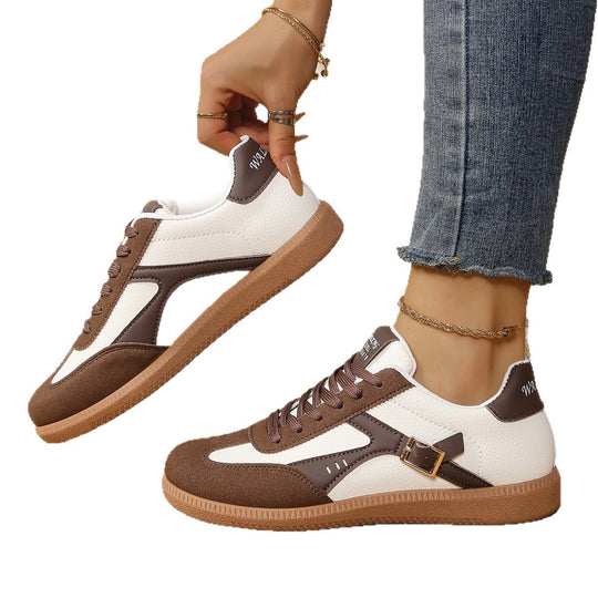 Damen Sportliche Sneakers im Casual-Look mit komfortabler Sohle EB