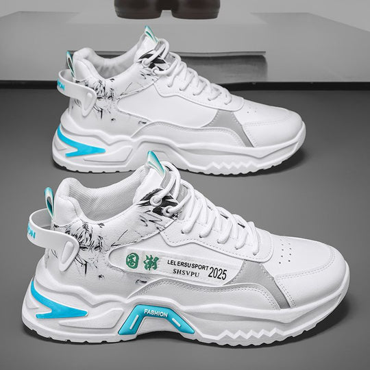 Damen Sportliche Chunky Sneakers mit modischem grafischen Design EB