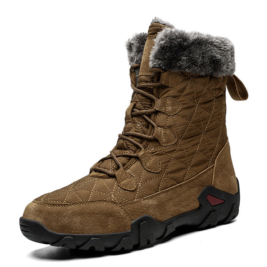 Damen gefütterte Winterstiefel mit rutschfester Sohle von EB
