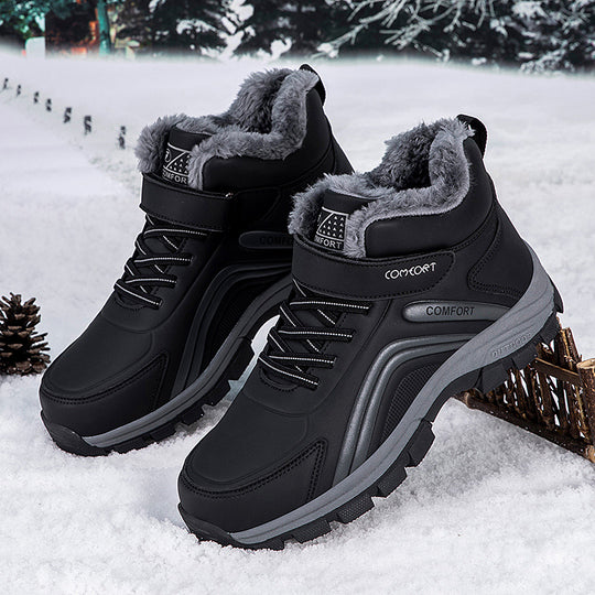 Damen wasserfeste Winterstiefel mit isolierendem Futter und rutschfester Sohle EB