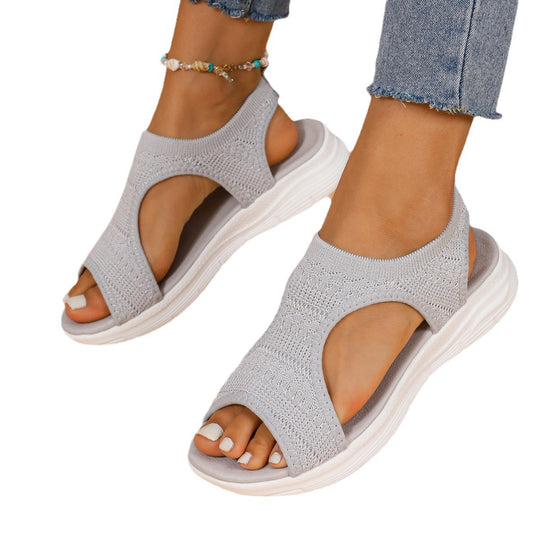 Damen Atmungsaktive Sandalen mit elastischem Tragekomfort EB