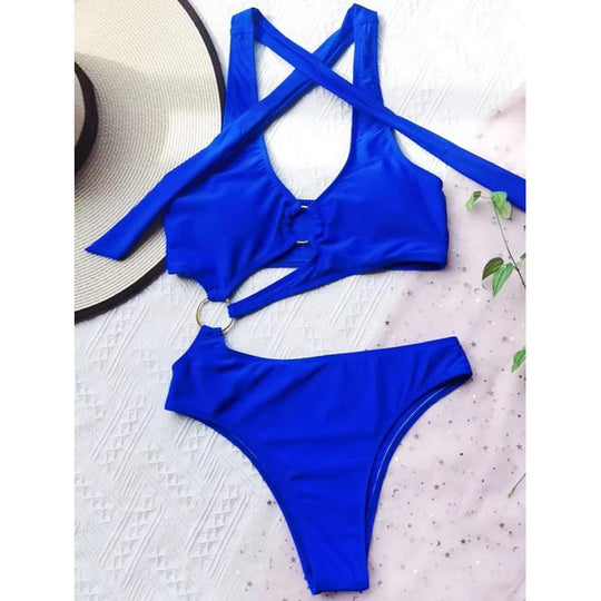 Damen Designer-Badeanzug mit einzigartigem Schnitt EB