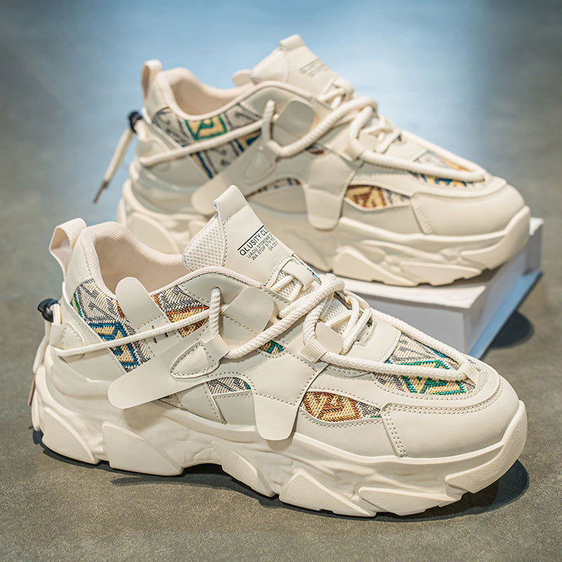 Damen moderne Chunky Sneakers mit innovativem Dämpfungssystem und stilvollem Design EB