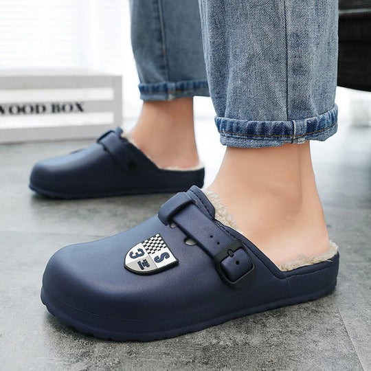 Damen Komfortable Clogs mit weichem Innenfutter EB