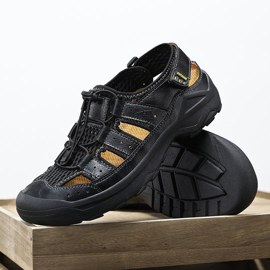 Damen Sportliche Wassersandalen mit rutschfester Sohle und atmungsaktiven Einsätzen EB