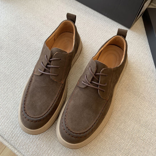 Damen Komfortable und stilvolle Sneaker mit exklusivem Wildleder-Obermaterial EB