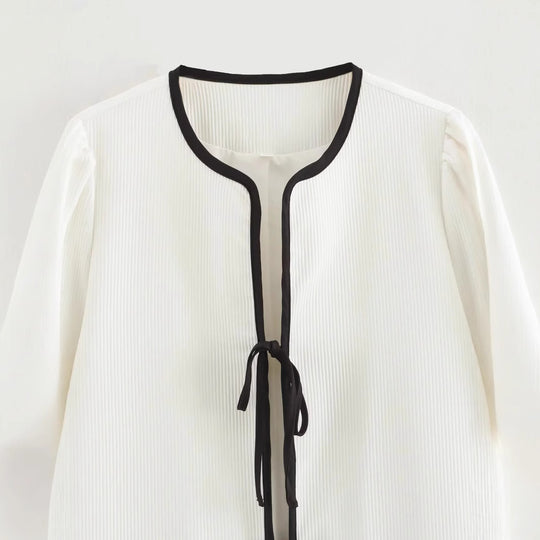 Damen lässige Arbeitsjacke mit praktischer Knopfdetail und modischen Taschen EB