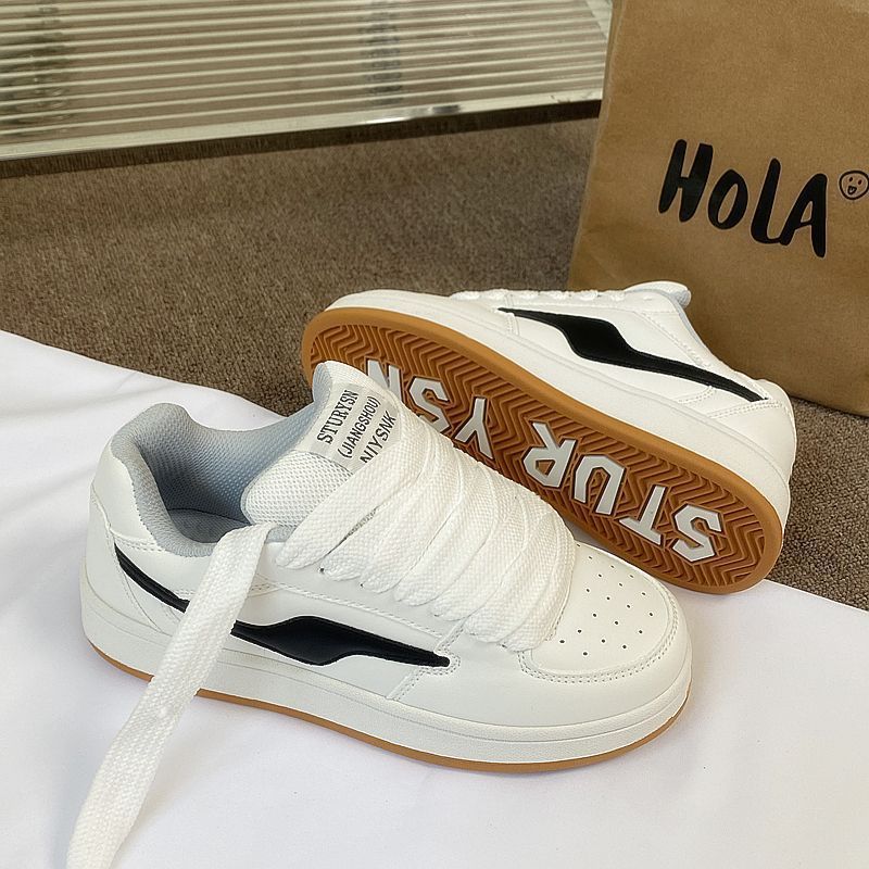Damen modische Sneaker mit atmungsaktivem Mesh-Obermaterial und rutschfester Sohle EB