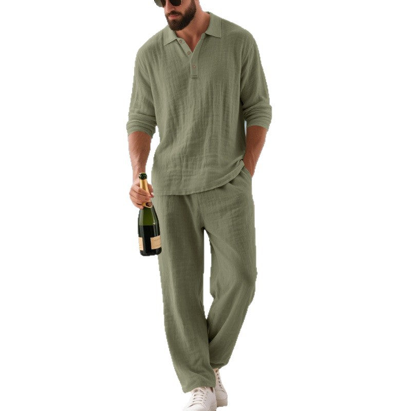Herren Legeres Freizeit-Set aus atmungsaktivem Material EB