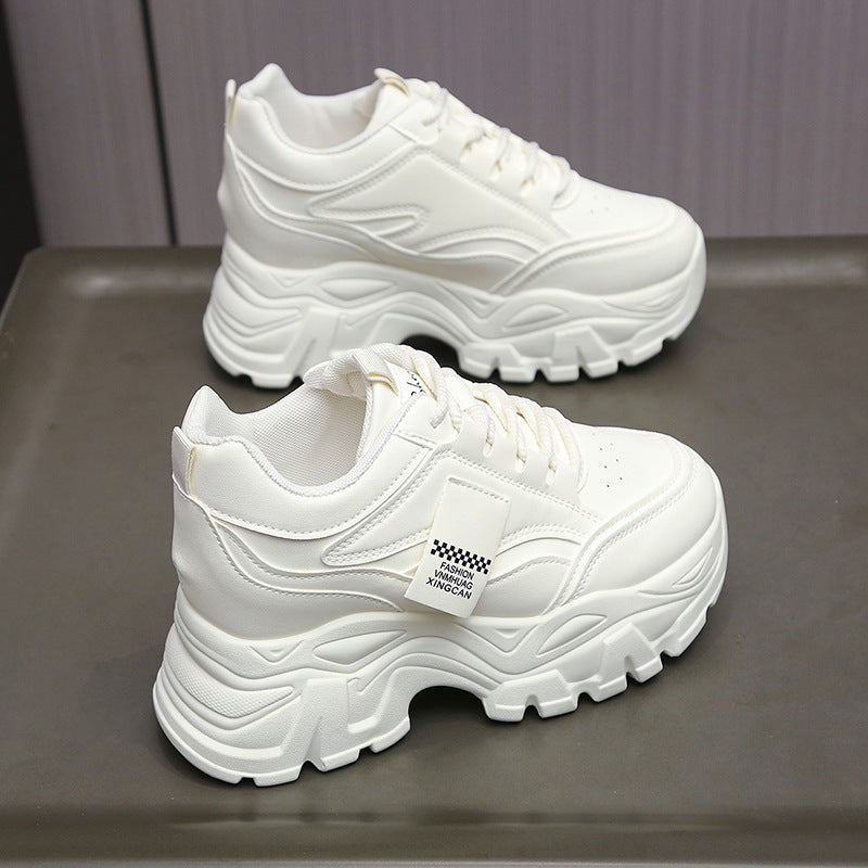 Damen Sportliche Chunky Sneakers mit gepolsterter Laufsohle und atmungsaktivem Obermaterial EB