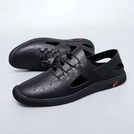 Damen Atmungsaktive Freizeit-Sandalen mit elastischem Schnellschnürsystem EB