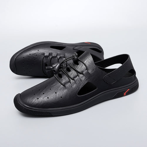 Damen Atmungsaktive Freizeit-Sandalen mit elastischem Schnellschnürsystem EB