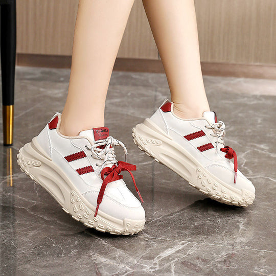 Damen Sportliche Chunky Sneakers mit robustem Profil und atmungsaktivem Obermaterial EB