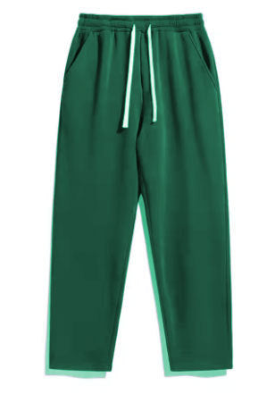 Unisex nan lässige Straight‑Leg Jogginghose mit elastischem Komfortbund, kontrastierendem Kordelzug und seitlichen Eingrifftaschen EB