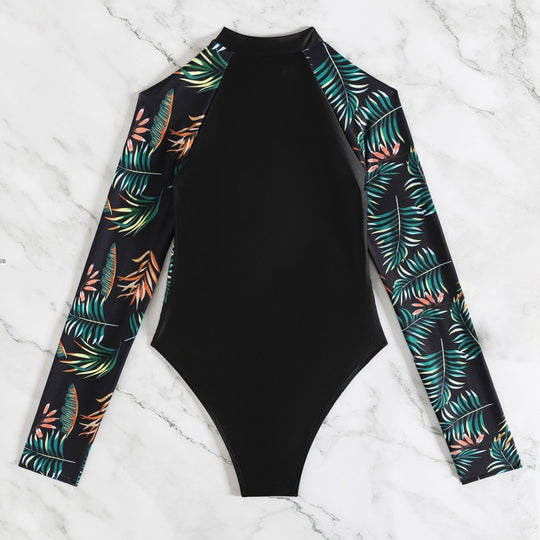 Damen Langärmliger Neopren-Schwimmanzug EB