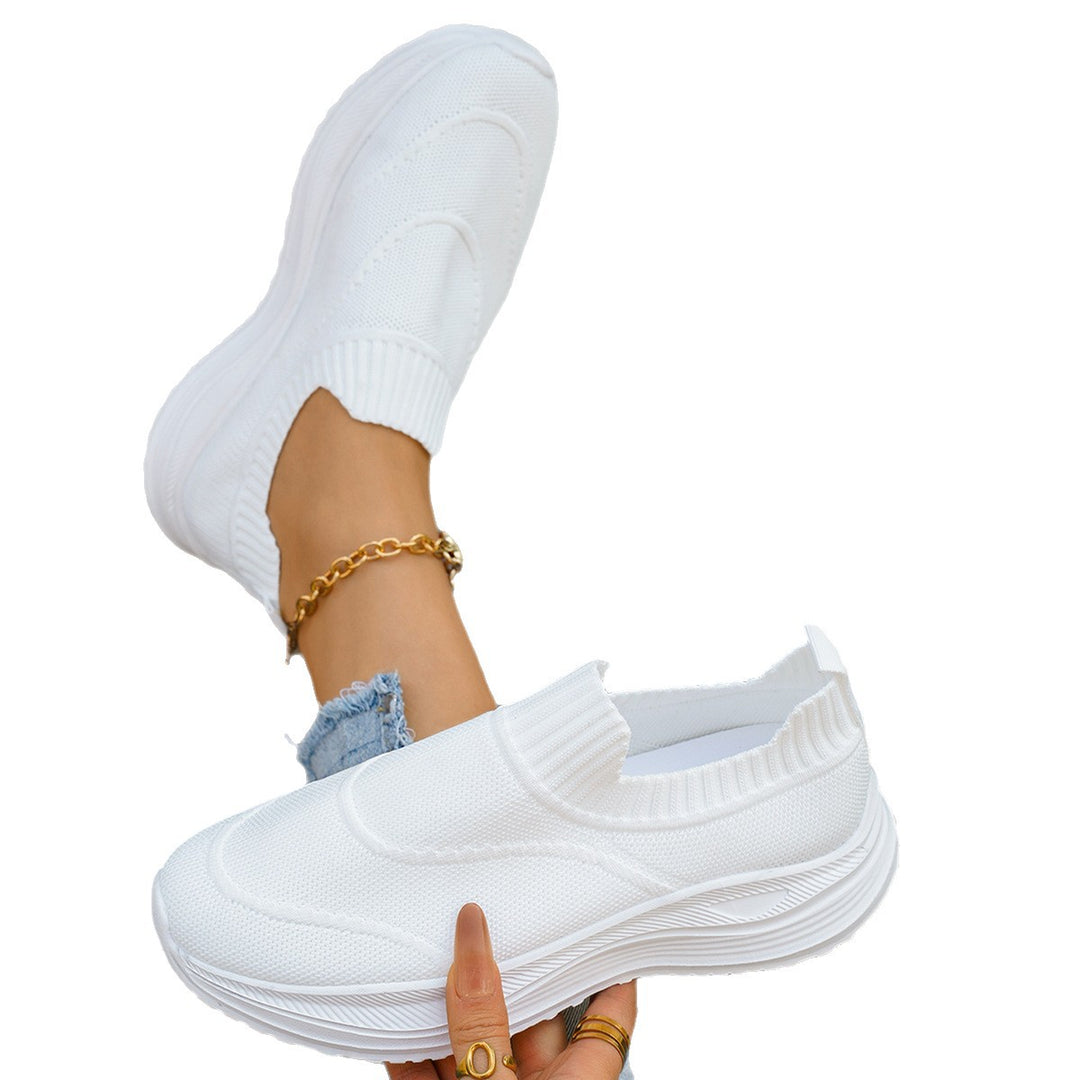 Damen atmungsaktive Slip-On Sneakers EB