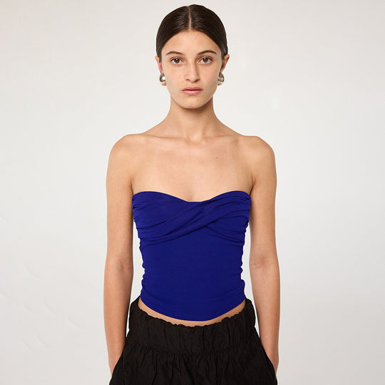 Damen Bandeau-Crop-Top EB