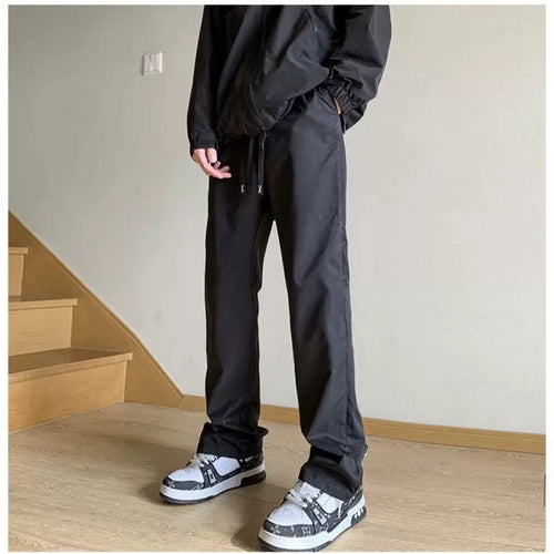 Herren modische Freizeit-Hose mit lässigem Schnitt EB