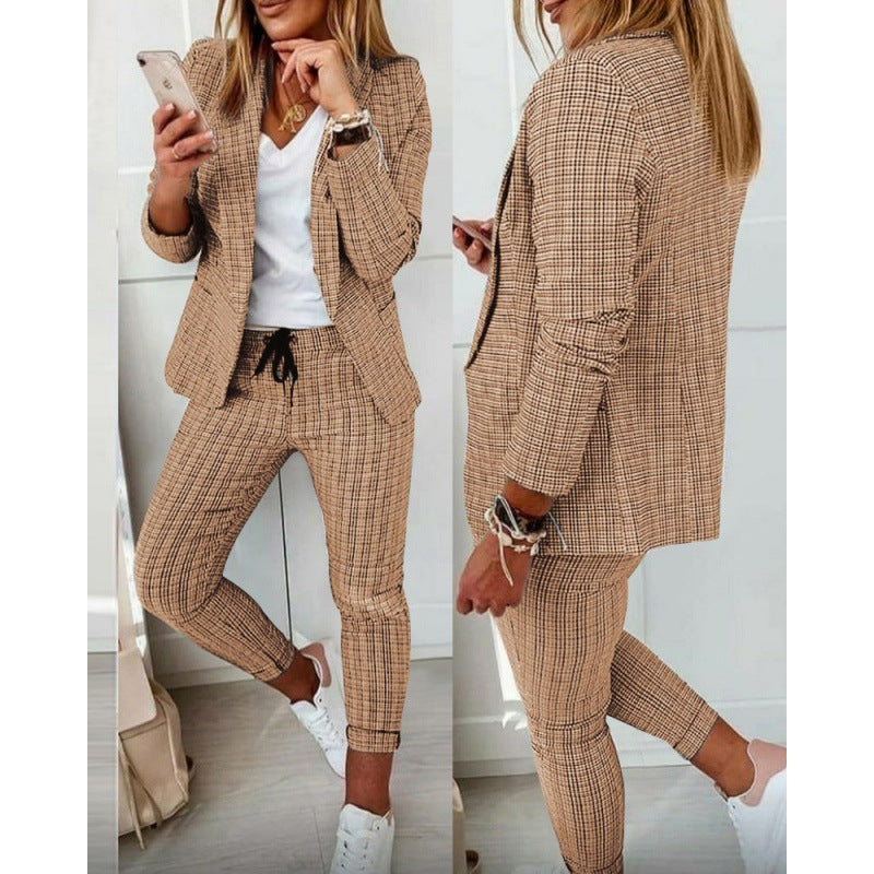 Damen Blazer und Hose Set EB