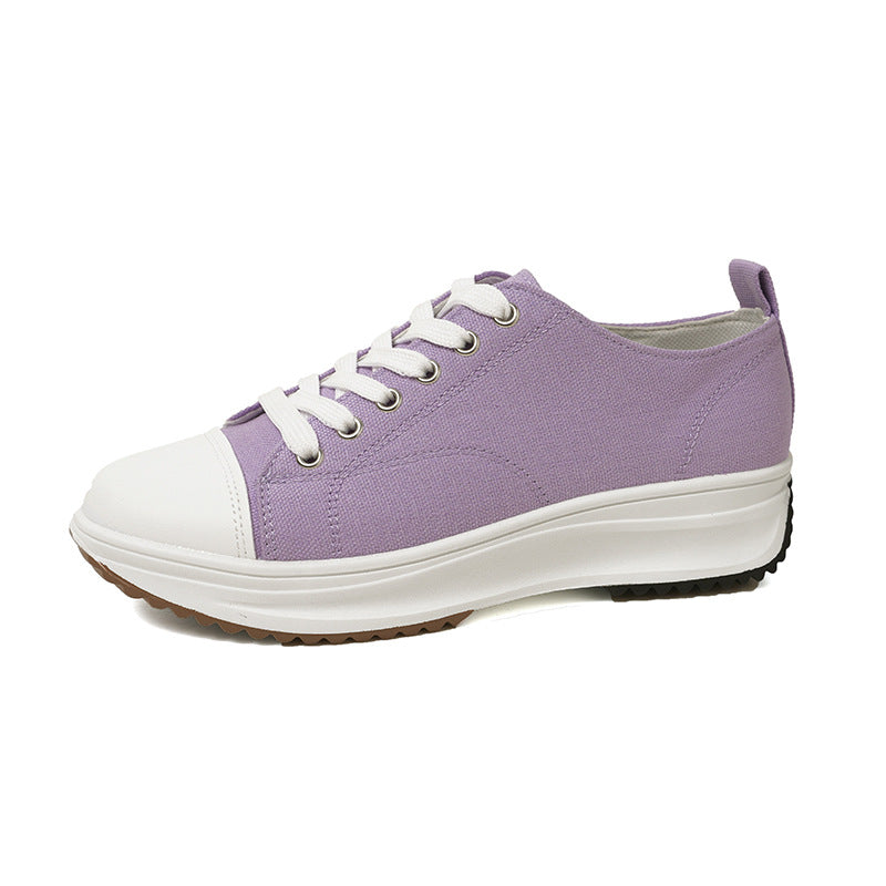 Damen Bequeme Sneaker mit eleganter Gummisohle EB