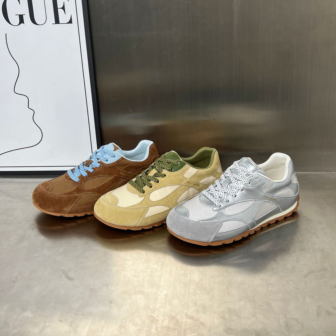 Damen Sportliche Sneakers mit hochwertigem Wildleder und innovativem Dämpfungssystem EB