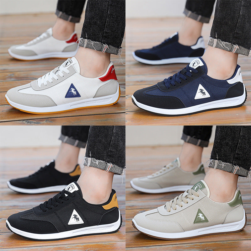 Damen Sportliche Sneakers mit atmungsaktivem Obermaterial und bequemer Sohle EB
