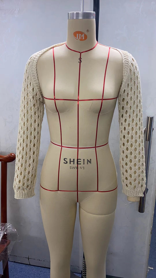 Damen gehäkelte Armstulpen EB