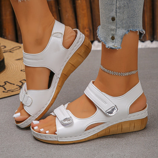 Damen Komfortable Schnürsandalen mit ergonomischer Sohle EB