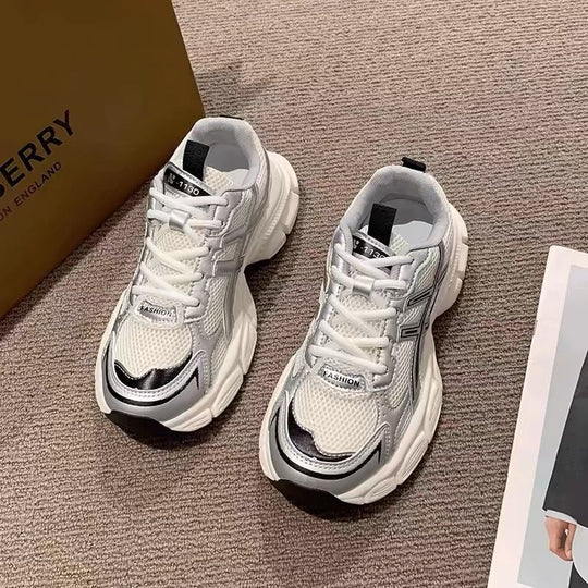 Damen Sportliche Lifestyle-Sneaker mit atmungsaktivem Obermaterial EB