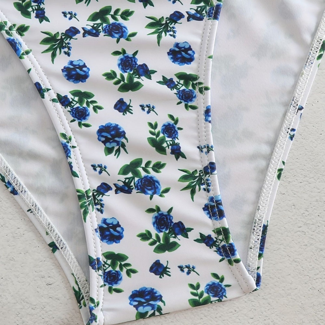 Damen Triangel-Bikini mit luxuriösen Details EB