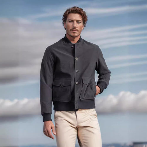 Herren elegante Utility-Jacke EB