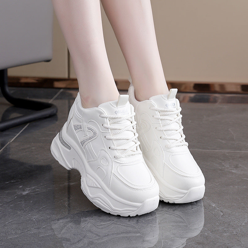 Damen modische Sneakers mit dämpfenden Eigenschaften und sportlichem Design EB