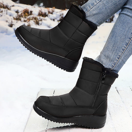 Damen Thermo-Winterstiefel mit rutschfester Sohle und warmem Futter EB