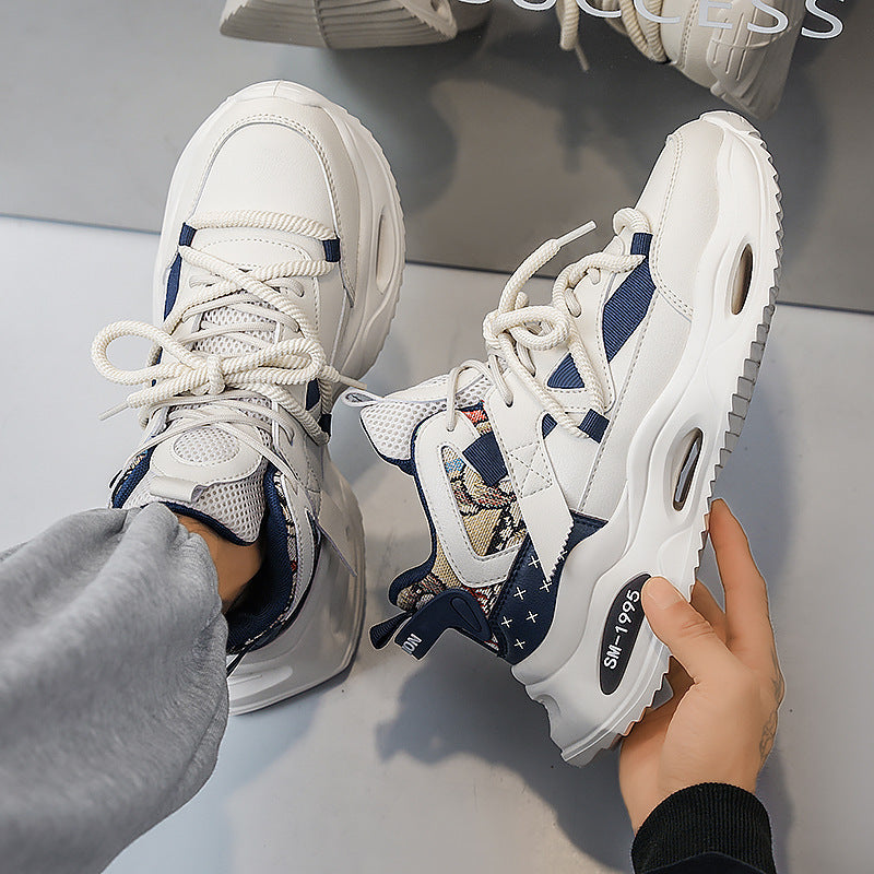 Damen sportliche und atmungsaktive High-Top Sneakers mit innovativer Dämpfungstechnologie EB
