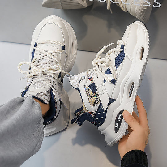 Damen sportliche und atmungsaktive High-Top Sneakers mit innovativer Dämpfungstechnologie EB