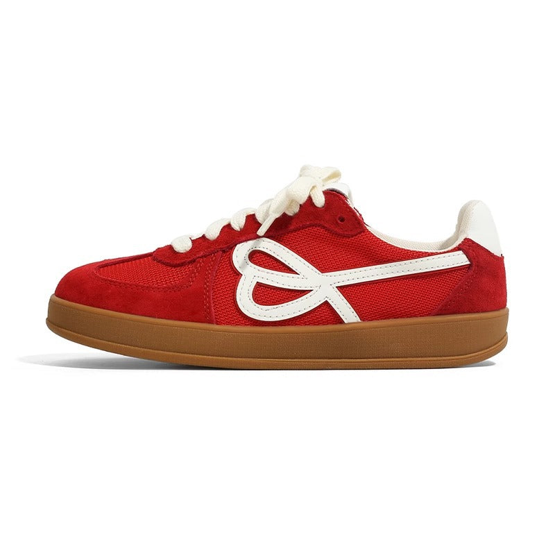 Damen Sportliche Sneaker mit atmungsaktivem Obermaterial und rutschfester Sohle EB