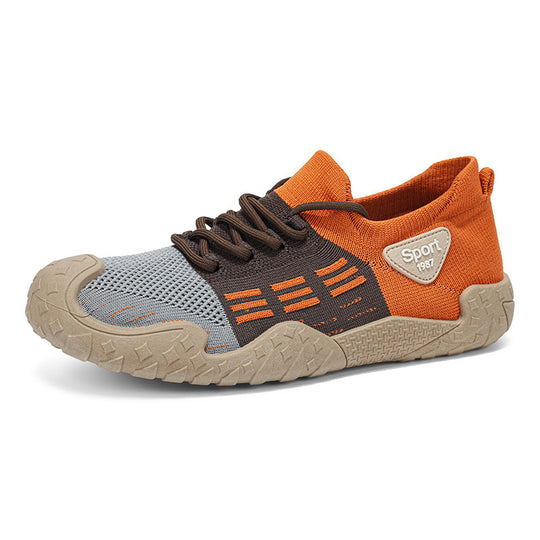 Damen Sportliche Knit Sneakers mit flexiblem Sohlenprofil EB