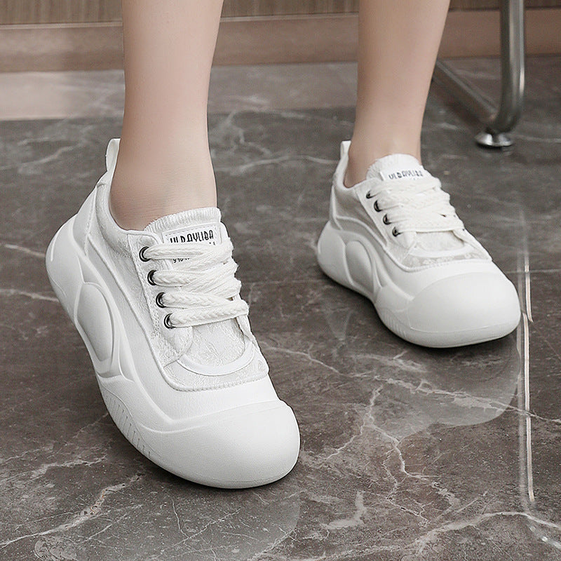 Damen modische komfortable Sneakers mit stoßdämpfendem Design EB