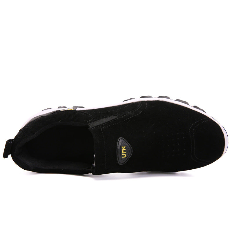 Damen Sportliche Slip-On Laufschuhe mit atmungsaktiver Sohle EB