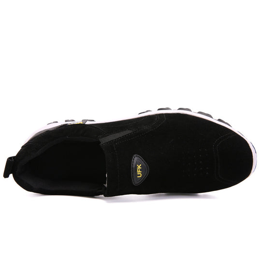 Damen Sportliche Slip-On Laufschuhe mit atmungsaktiver Sohle EB