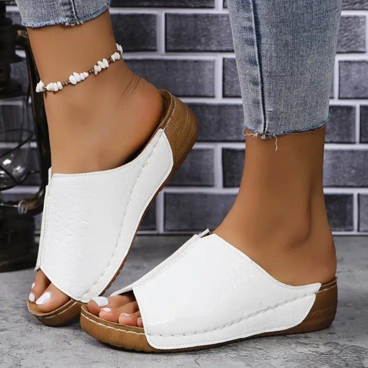 Damen Komfortable Clogs mit Glitzer-Design und anatomischem Fußbett EB