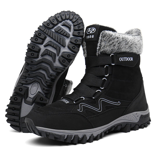 Damen Outdoor-Winterstiefel mit rutschfester Sohle und isolierendem Innenfutter EB